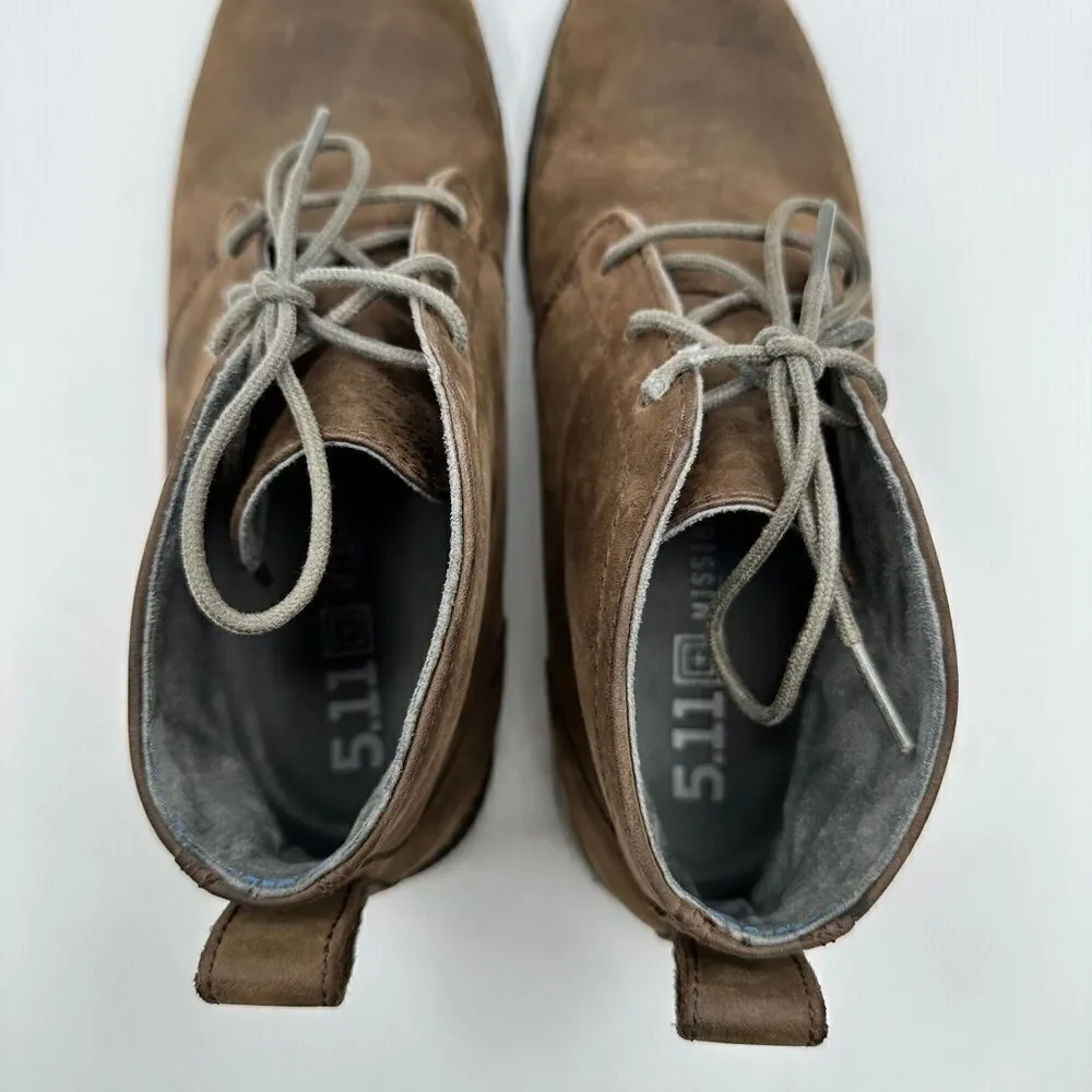 5.11 Tactical Mission Ready Chukka Boots Men’s sz 7.5 women’s 9